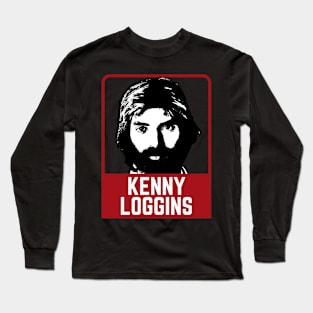 Kenny loggins ~~~ retro Long Sleeve T-Shirt